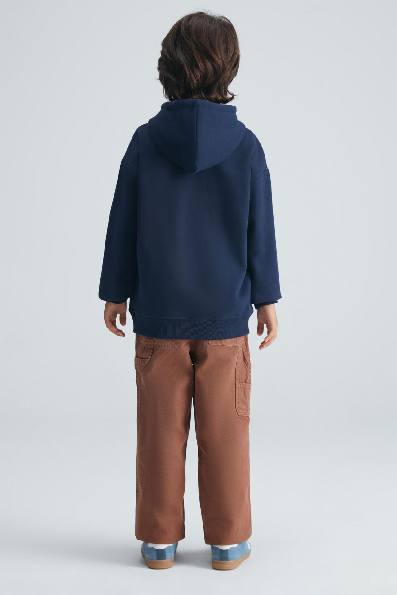 GRIMELANGE Hooded Text Print Pocket Sweatshirt 6