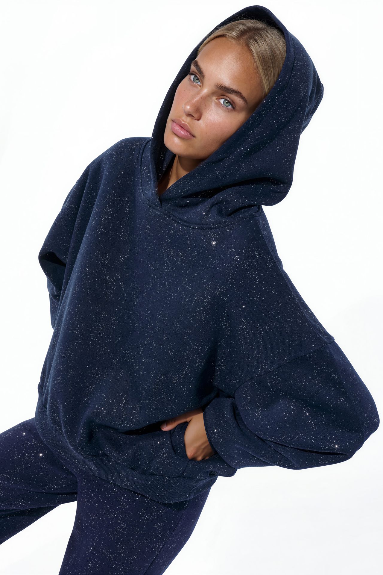 BUSEM Kadın Pamuk Karışımlı Sweatshirt 1
