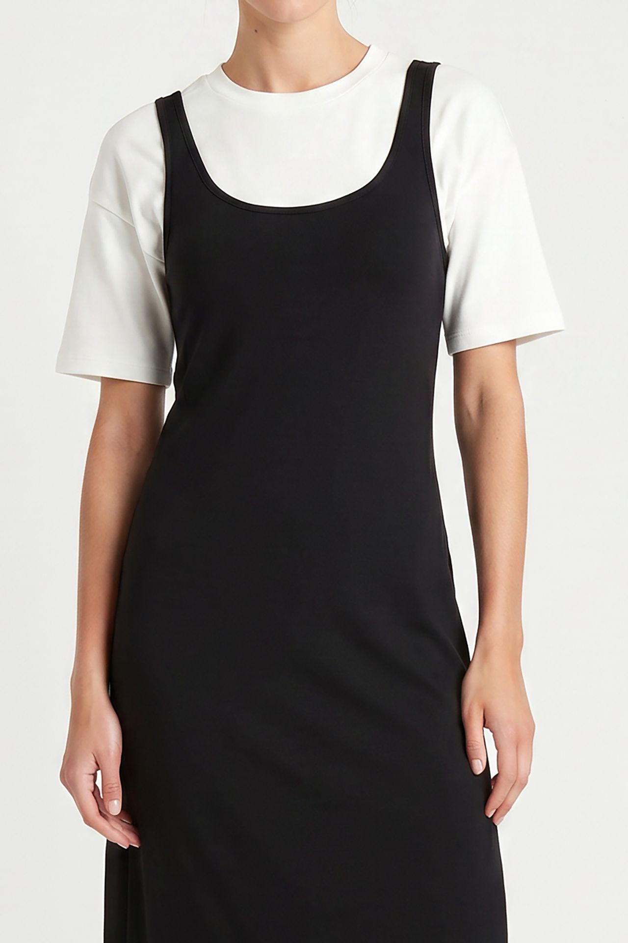 ISTANBUL Women’s Sleeveless Midi Jersey Slip Dress 3