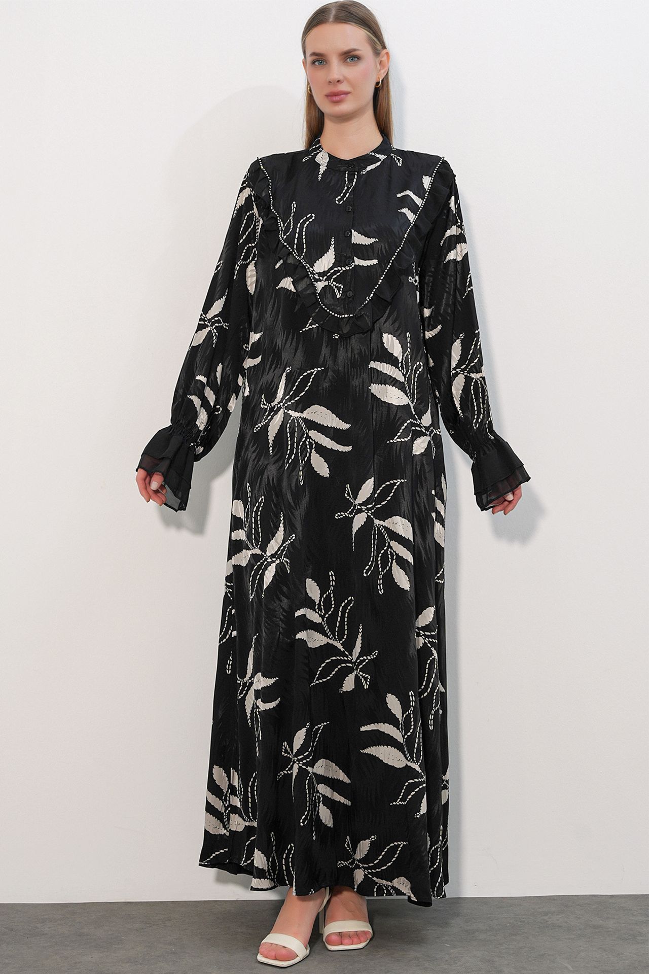 BDART Floral Crew Neck Maxi Dress 3
