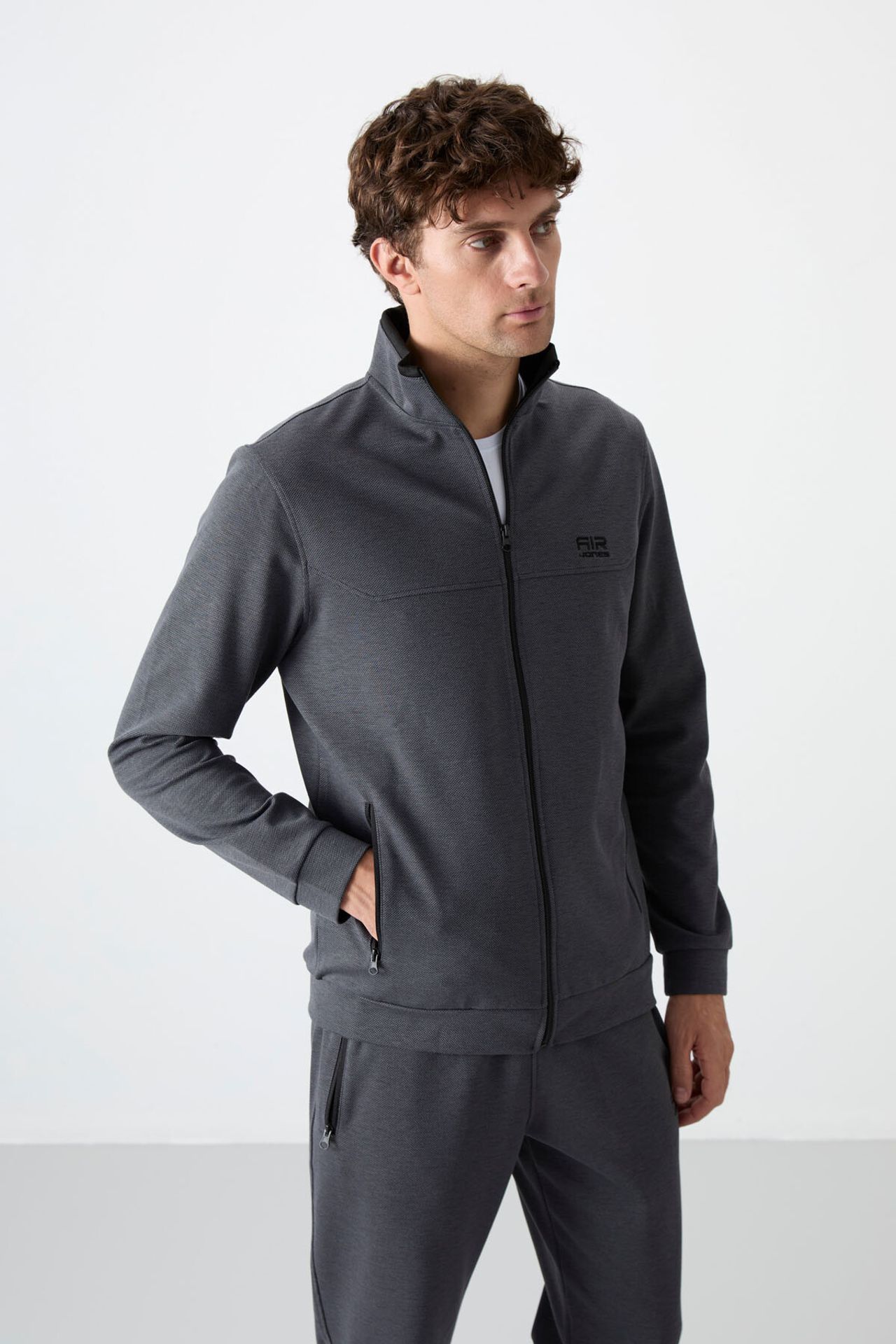 TOMMY Men's Fleece Sweatshirt And Pants Set 2