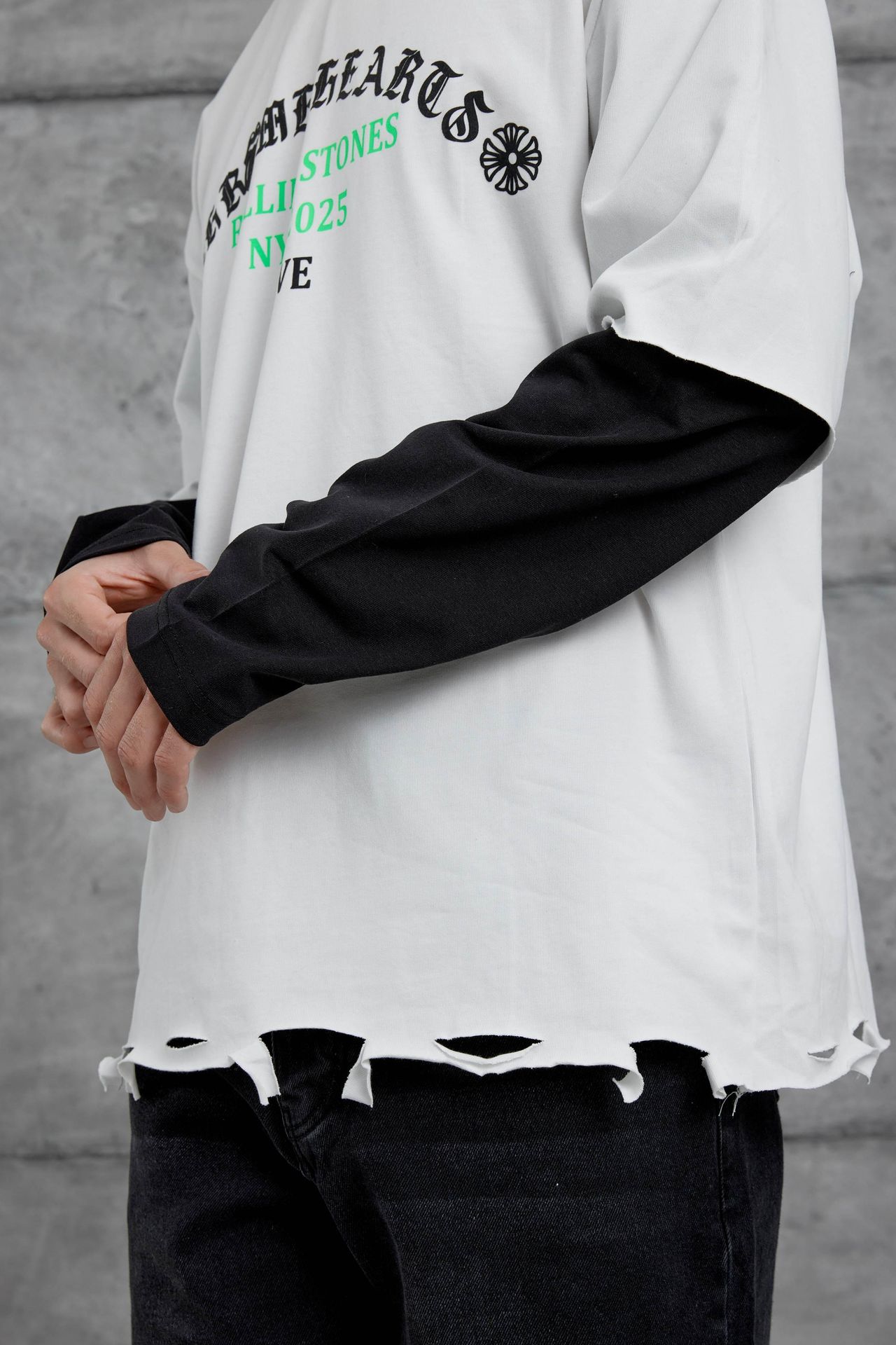 NOMARC Normal Kalıp Bisiklet Yaka Sweatshirt 5