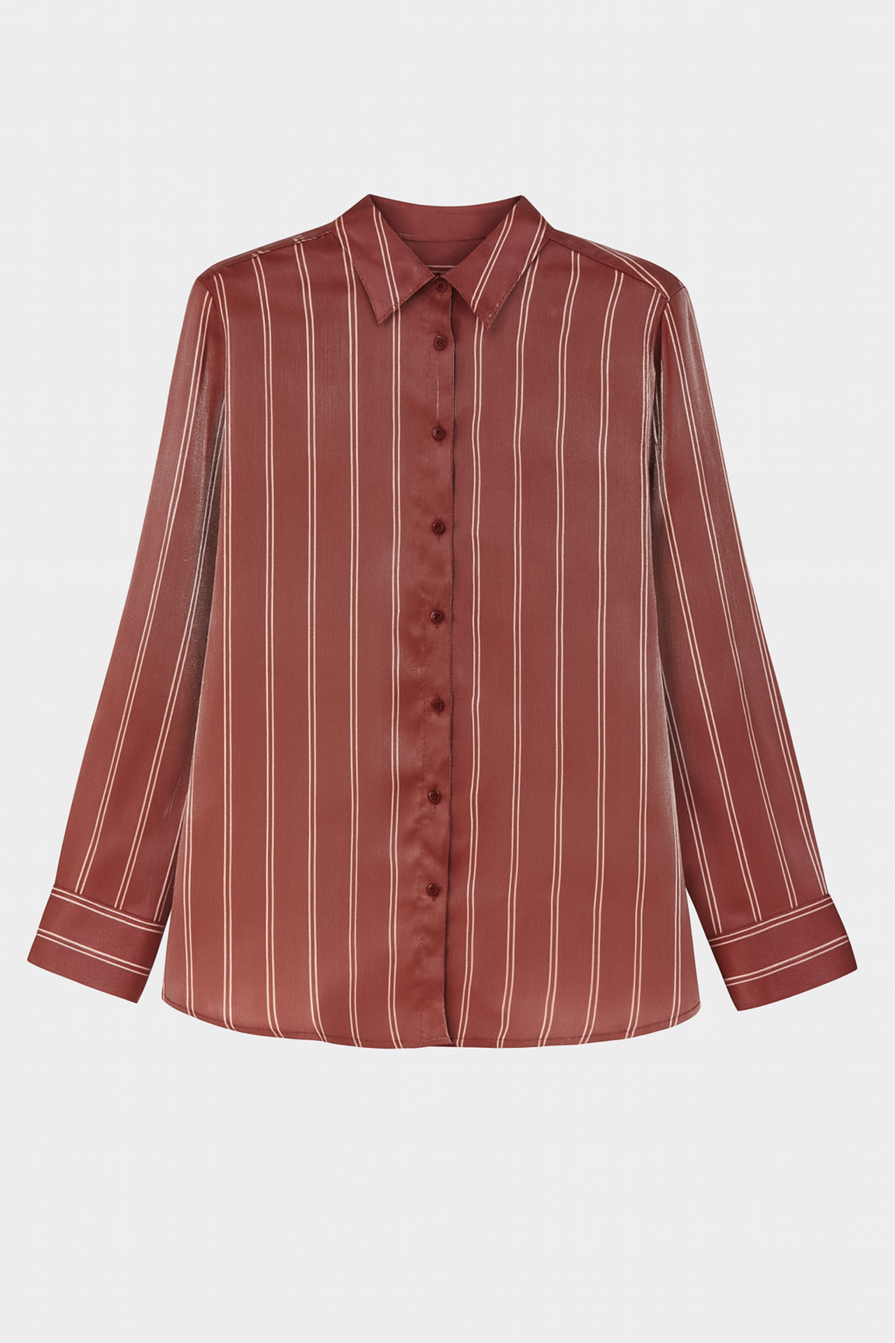 MIXRAY Women's Striped Shirt 2