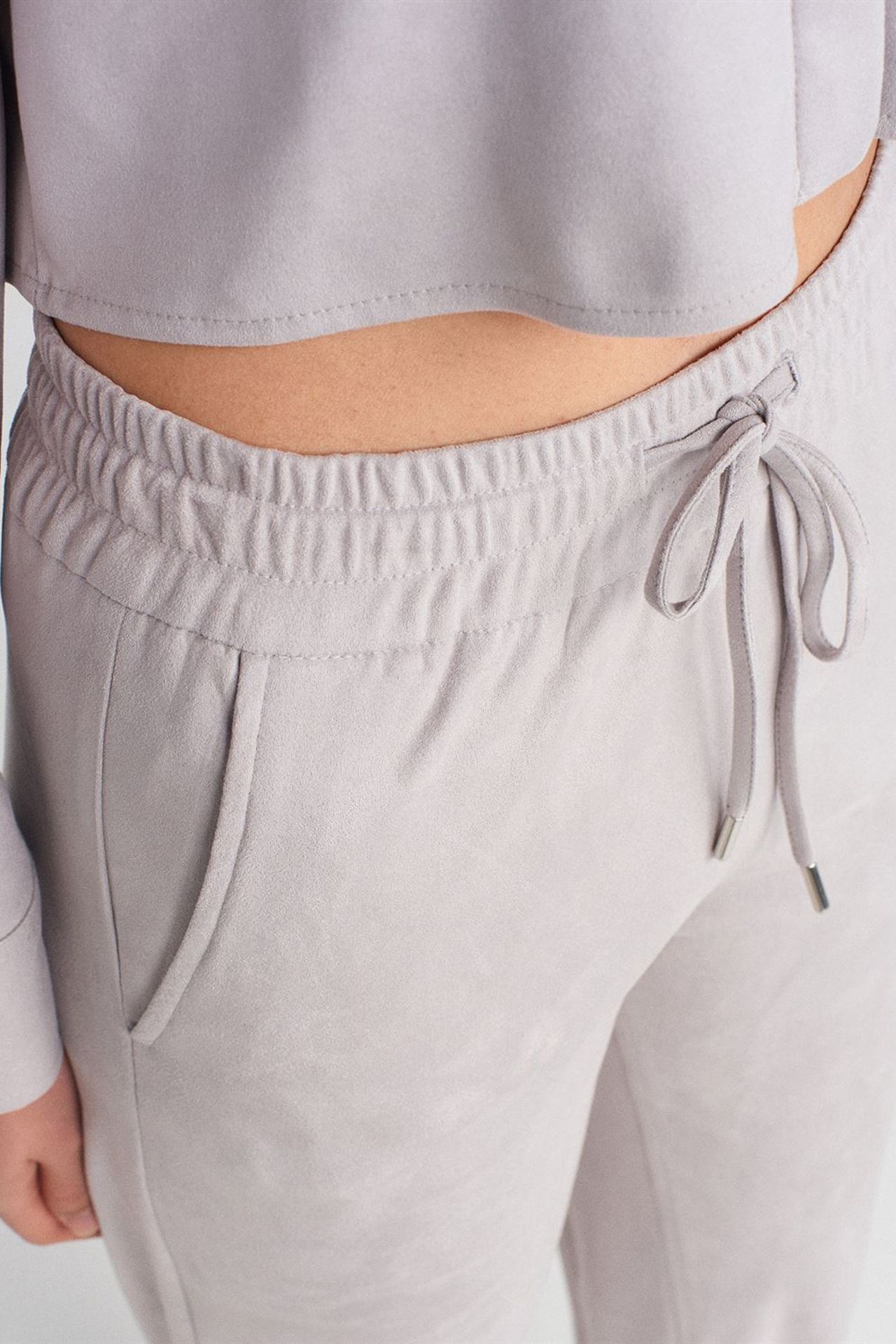 DILVIN Suni Süet Jogger Pantolon 4