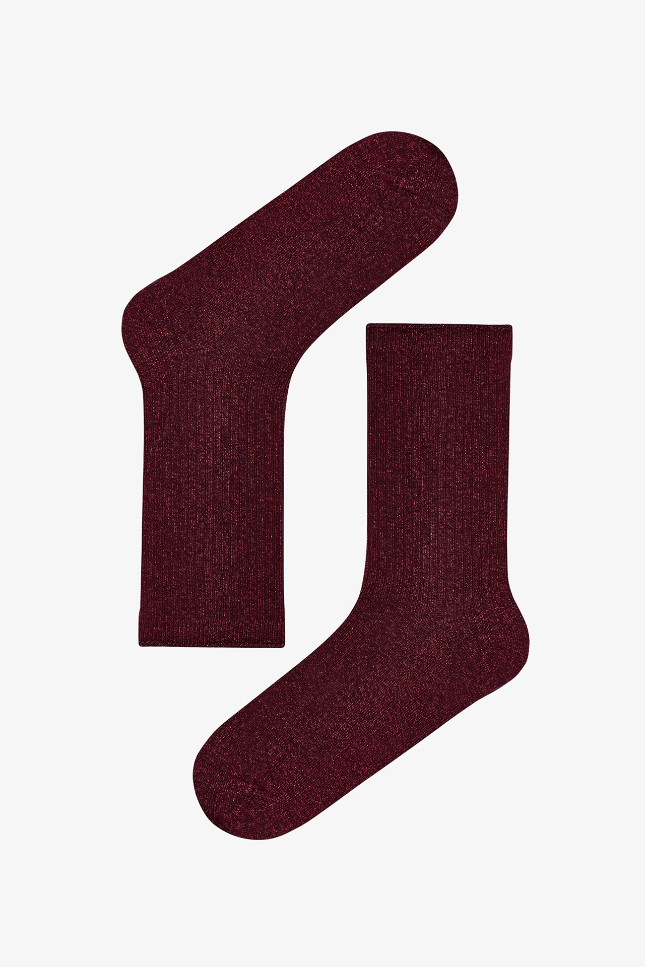 PENTI Dream Gleam Cotton Glitter 2-Pack Crew Socks 3