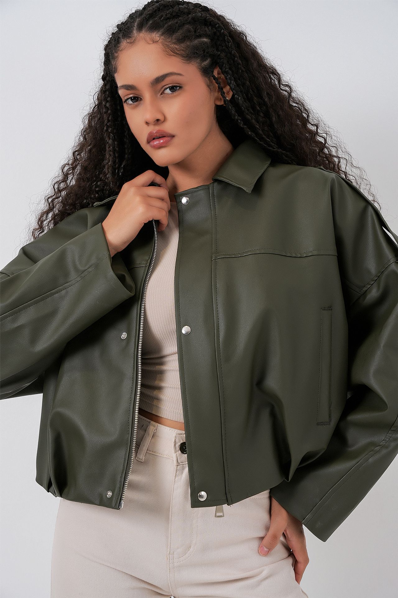 BDART Oversized Zip-Up Jacket