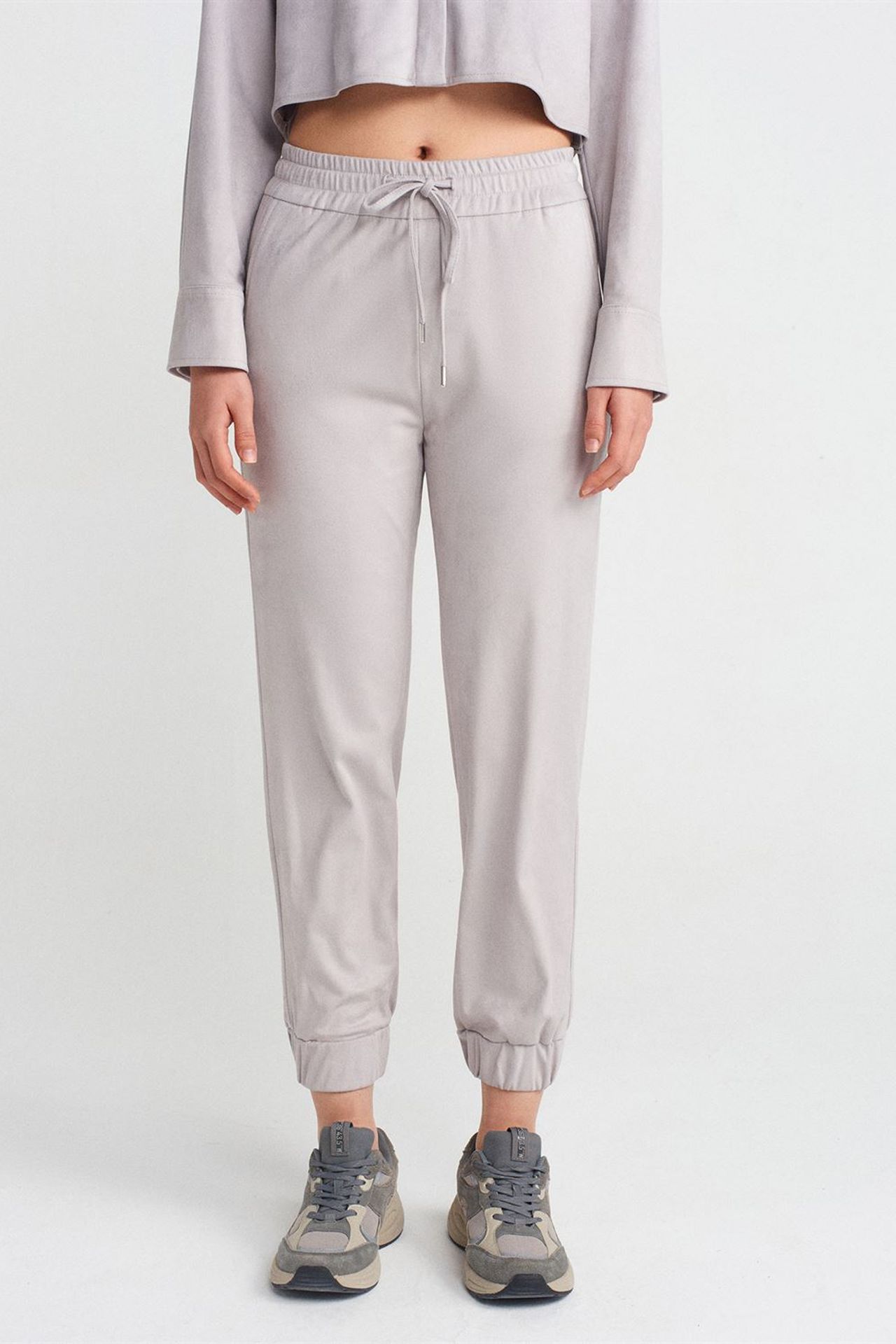 DILVIN Suni Süet Jogger Pantolon 3