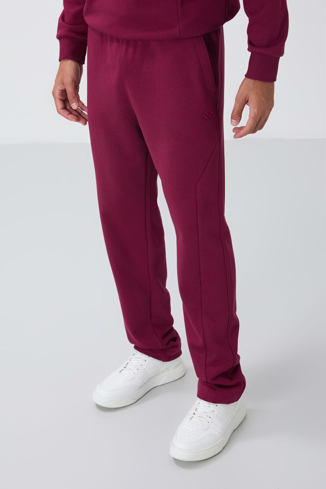 TOMMY Men's Long Sleeve Crew Neck Sweatshirt And Pants Set 4