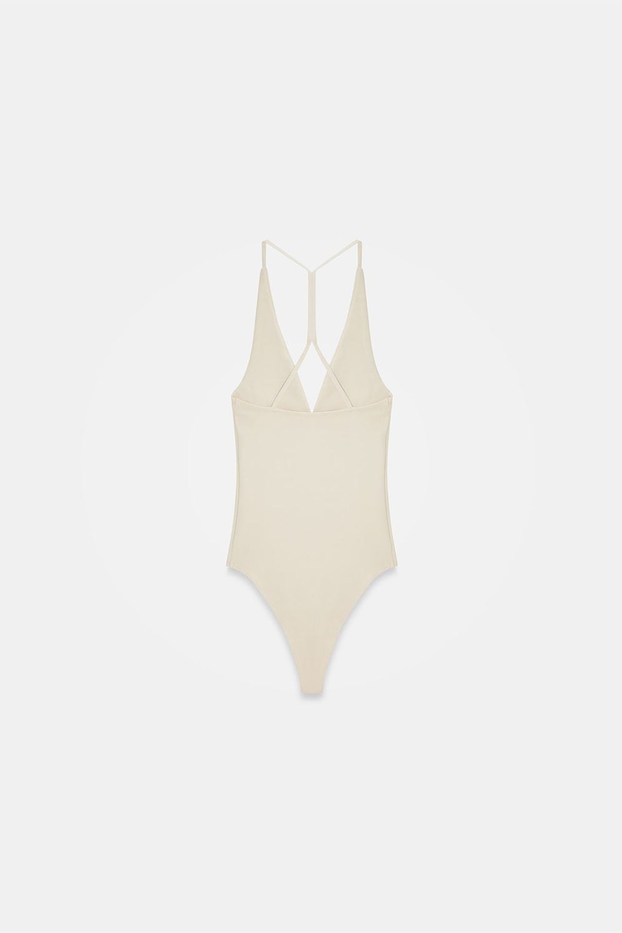 DILVIN Slim Fit Cut-Out Halter Bodysuit 6