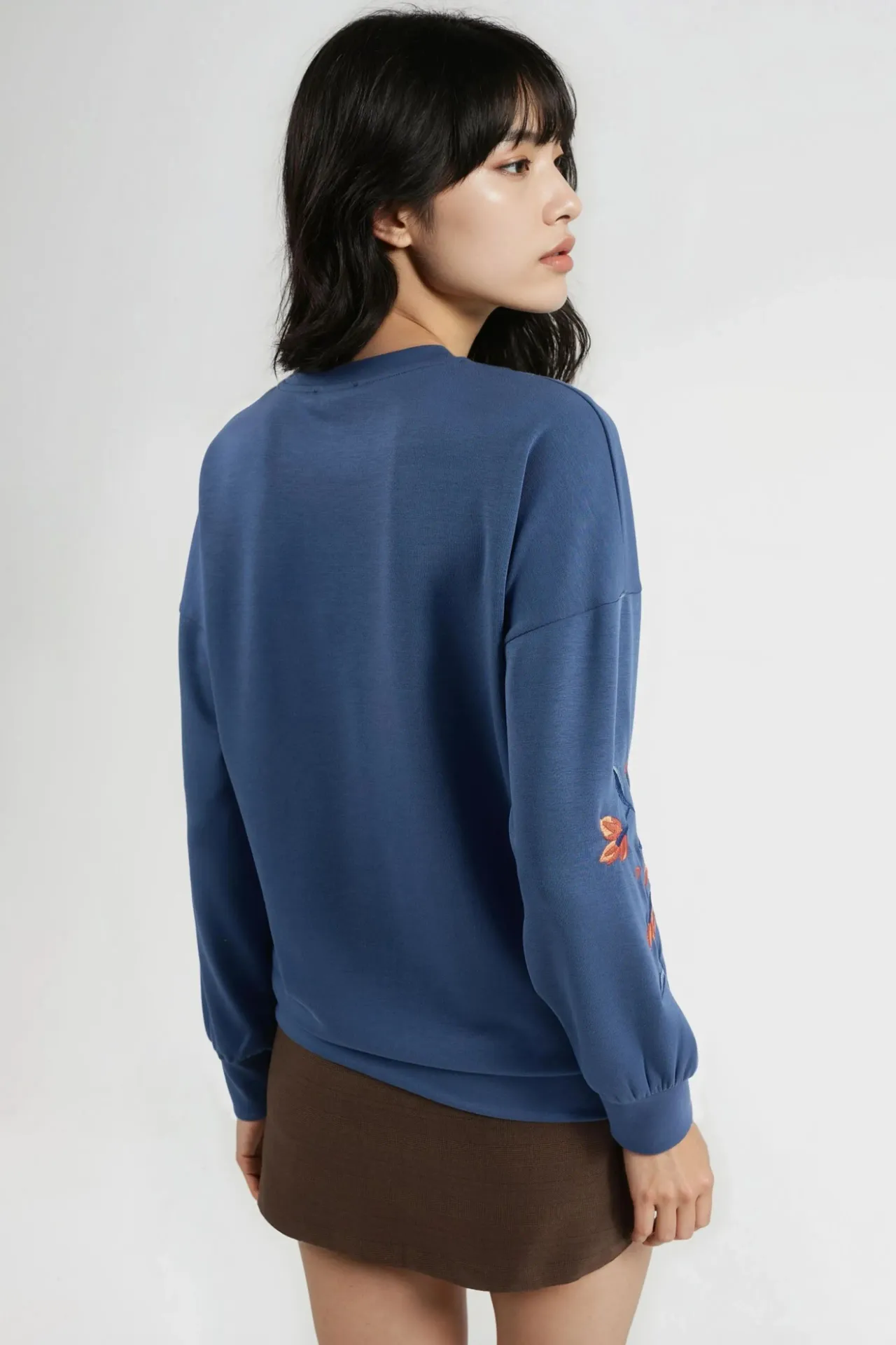 BERSAN Kadın Bisiklet Yaka Sweatshirt 3