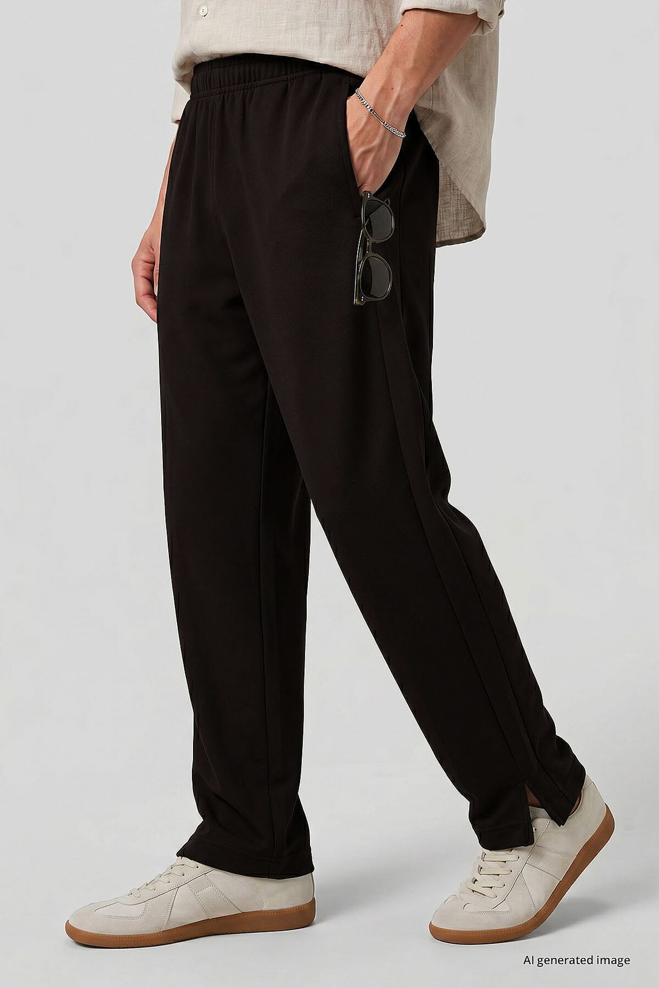 TOMMY Men's Viscose Blend Sweatpants 3