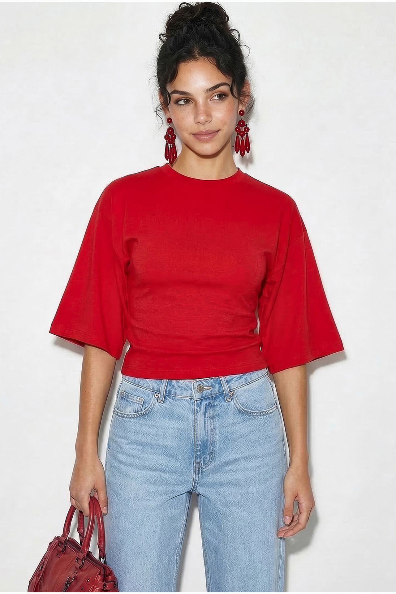 LUCCI Regular Fit Crew Neck T-Shirt 2