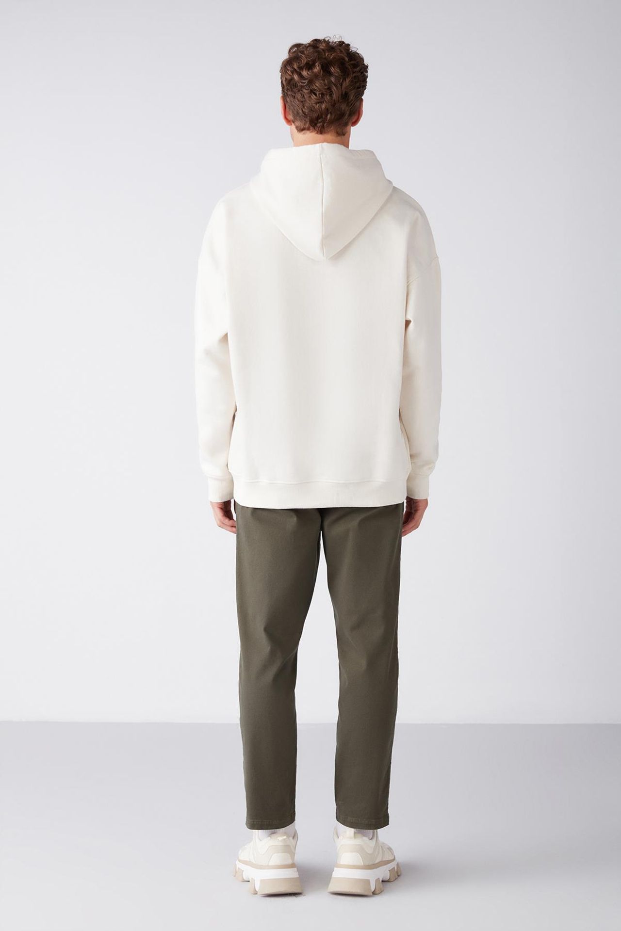 GRIMELANGE Oversize Kapüşonlu Cepli Sweatshirt 5