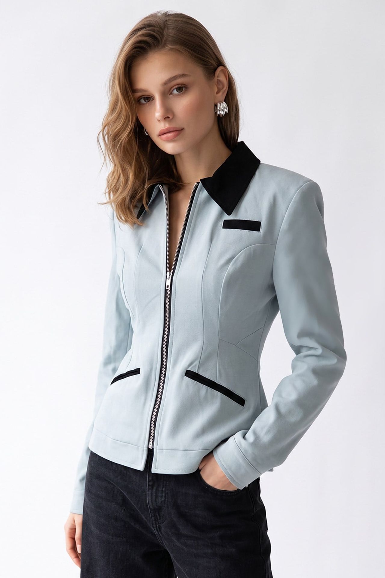 MIXRAY Cotton Blazer 4