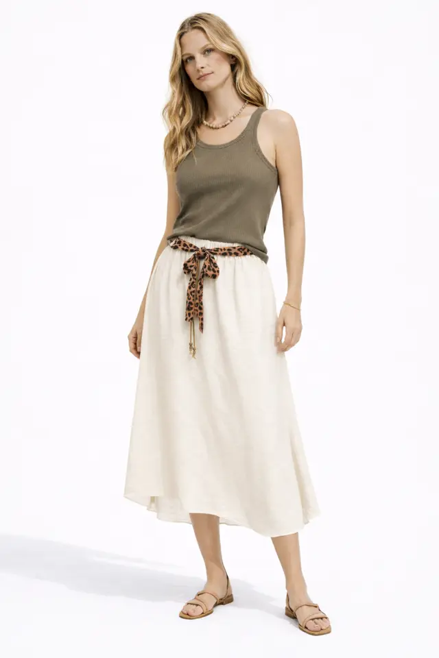 MIXRAY Midi Skirt