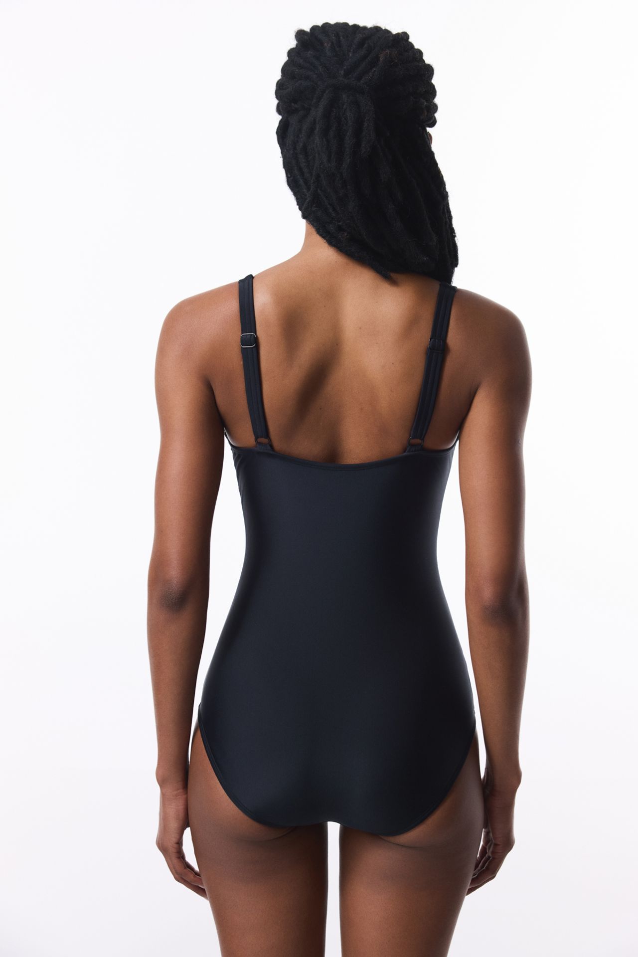 PENTI Shirred Tummy/Waist Shaping Corset Swimsuit 2