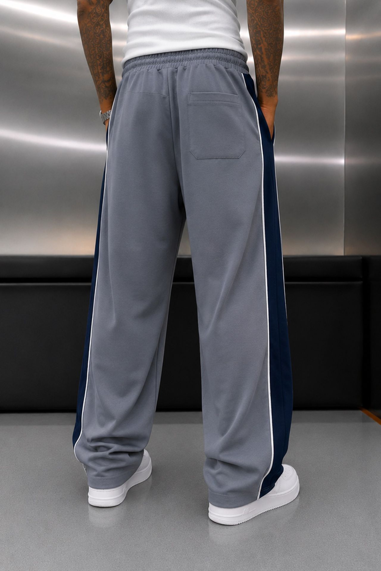 NOMARC Bol Geniş Paça Bağcıklı Jogger 4