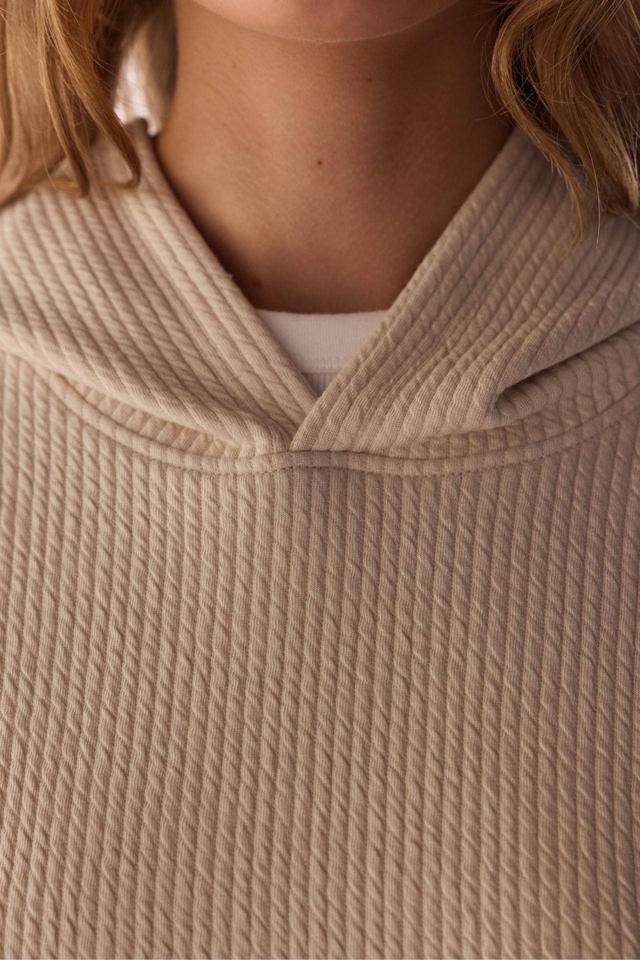 PENTI Ribbed Long Sleeve Sweatshirt 6