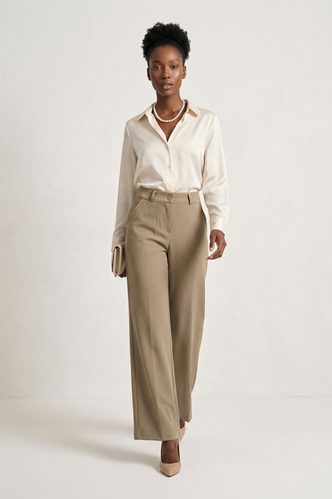 MY FASHION Straight-Leg Pants 1