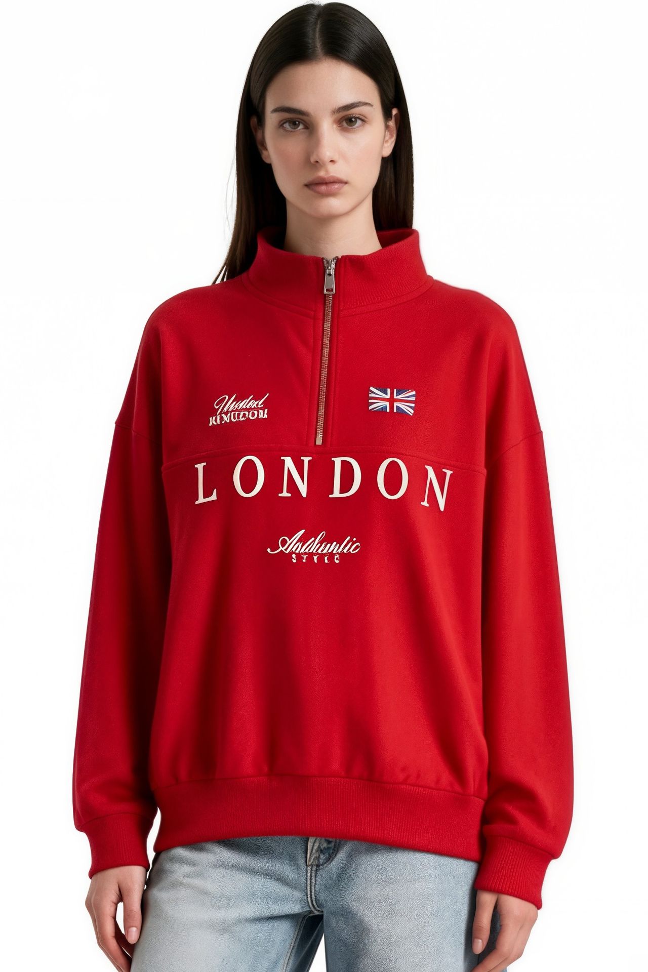 BUSEM Women's Cotton-Blend Sweatshirt 1