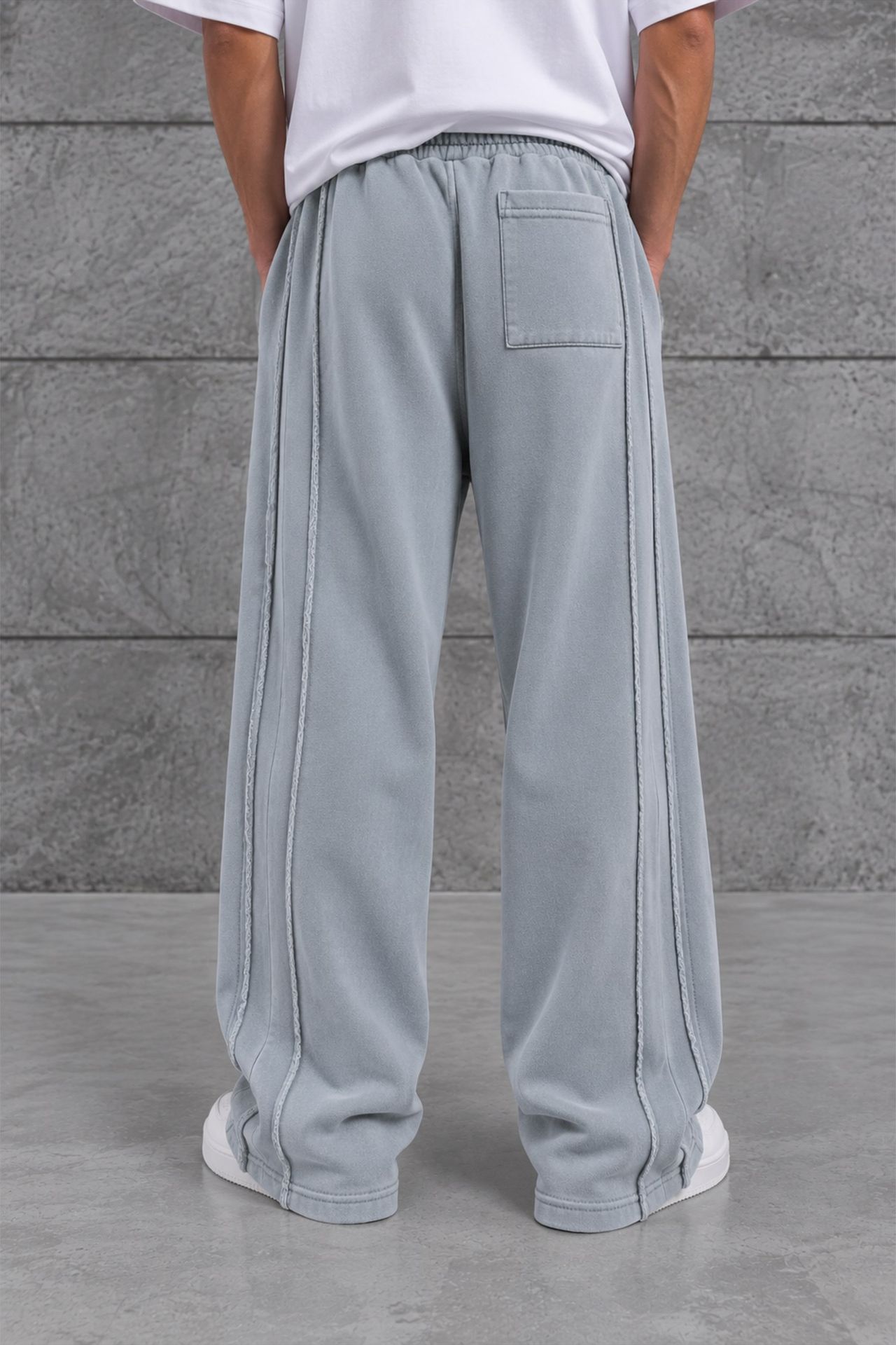 NOMARC Geniş Paça Bağcıklı Jogger 4