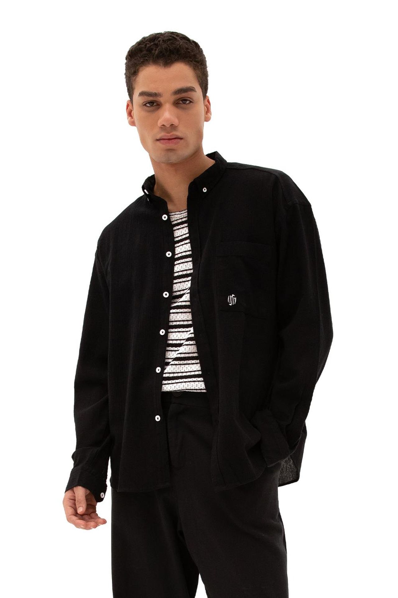 GIESTO Men's Cotton Shirt 1