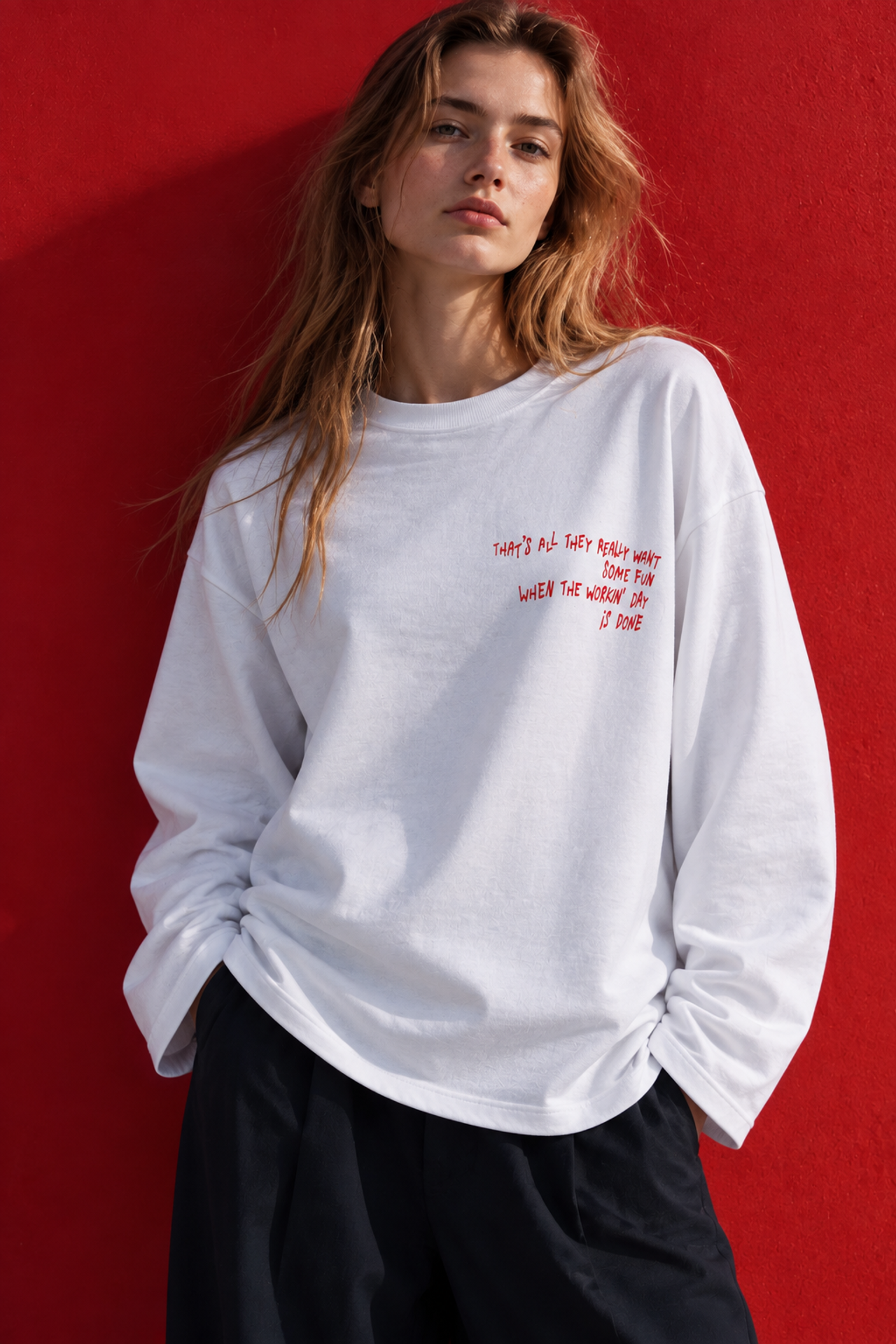 MIXRAY Kadın Sweatshirt 1