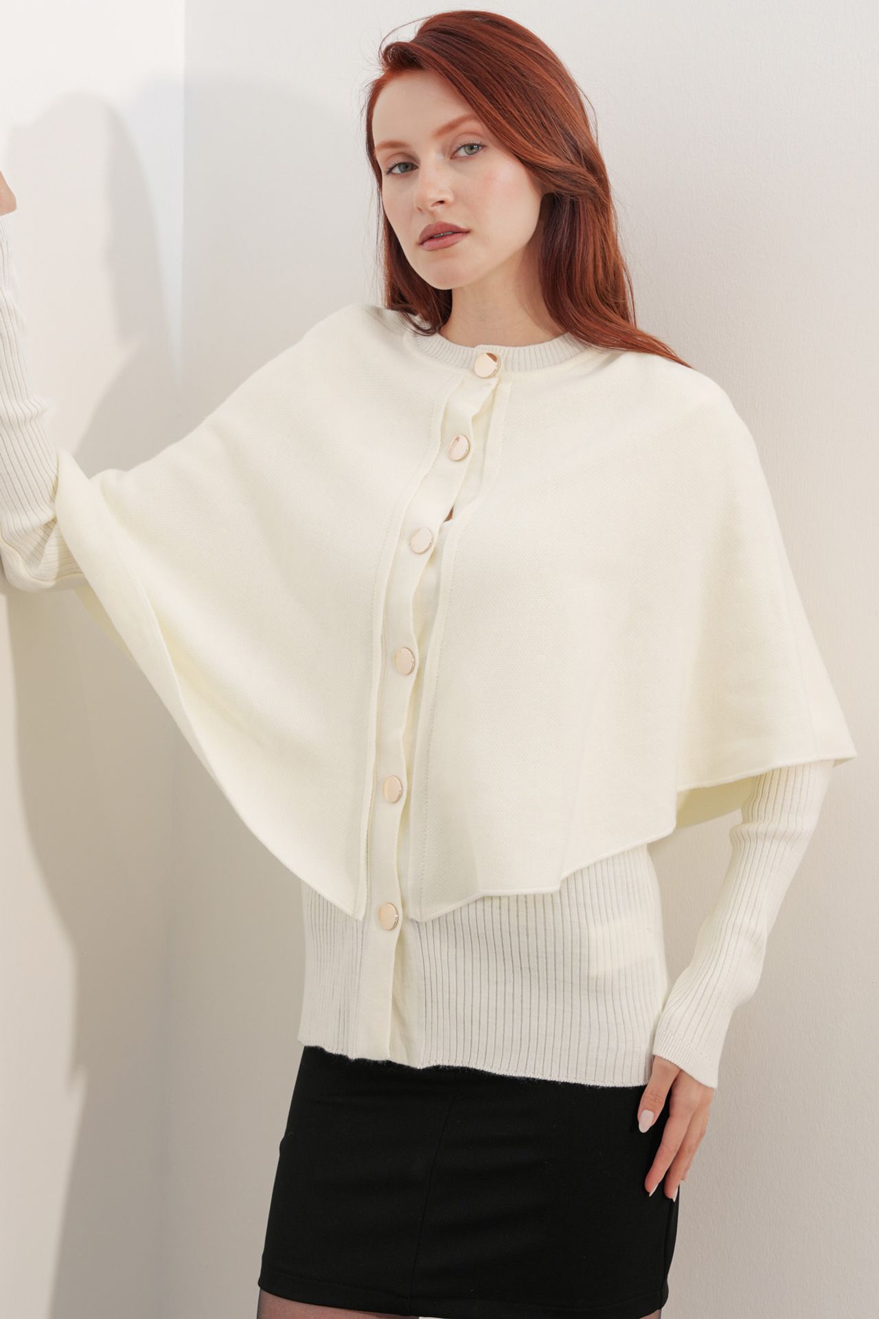 BDART Ribbed Textured Long Sleeve Button-Up Cardigan 4