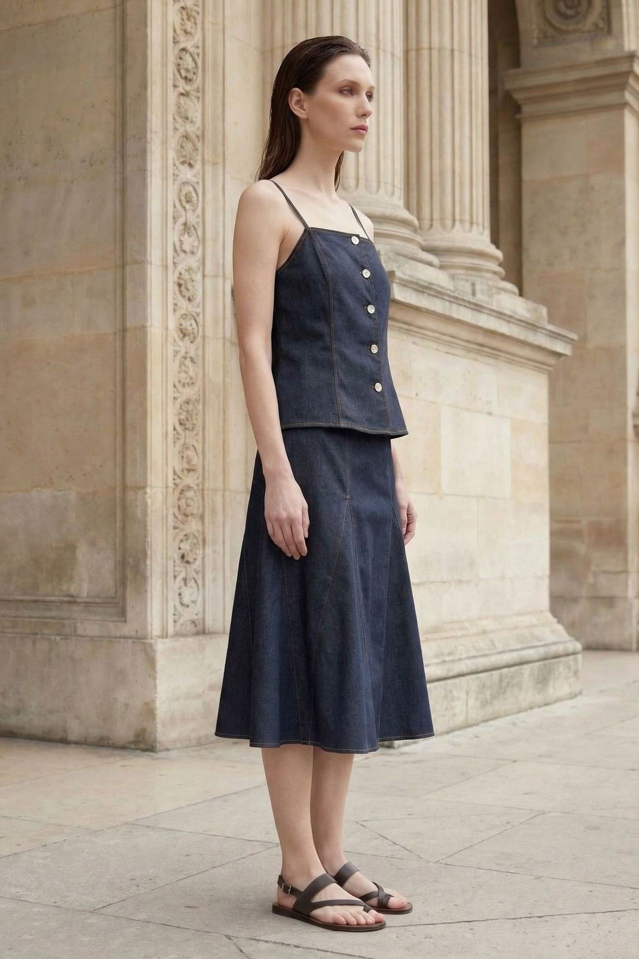 MY FASHION Women’s Cotton-Lycra Two-Piece Coord 3