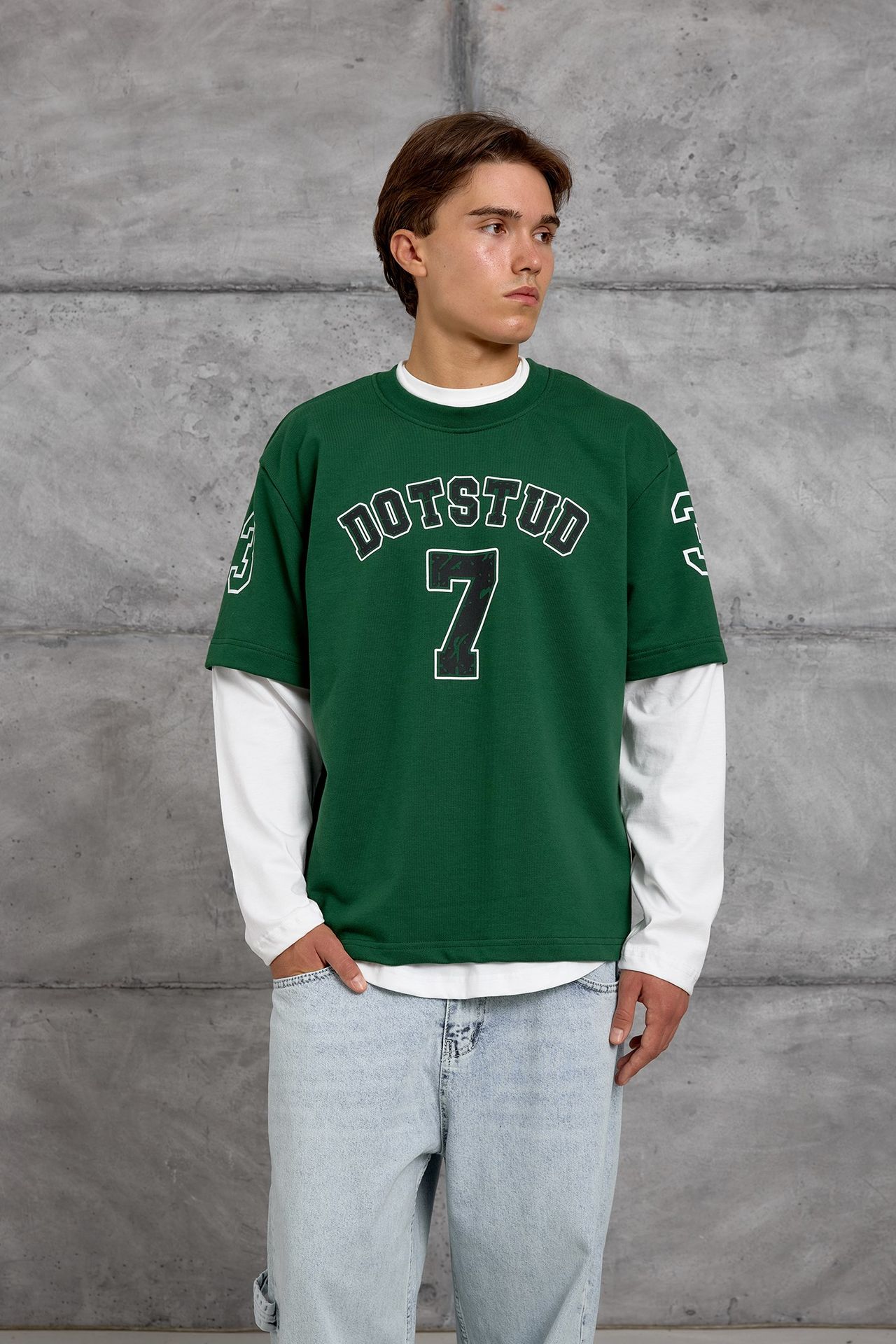NOMARC Rahat Bisiklet Yaka Sweatshirt 1