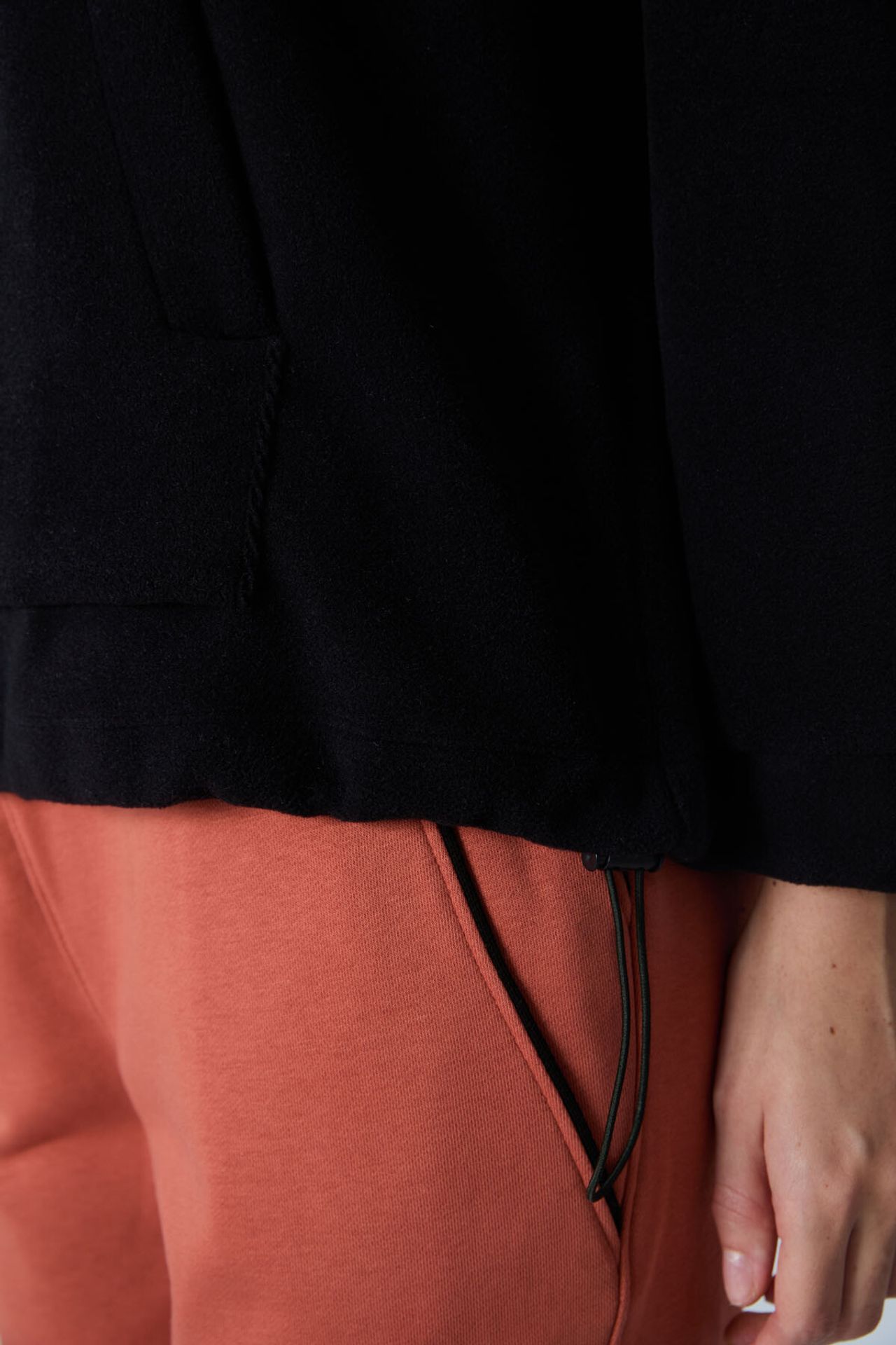 TOMMY Oversized Hooded Plush Sweatshirt 2
