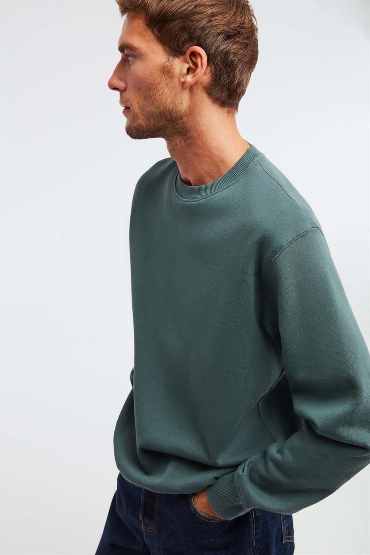 GRIMELANGE Fitilli Bisiklet Yaka Sweatshirt 3