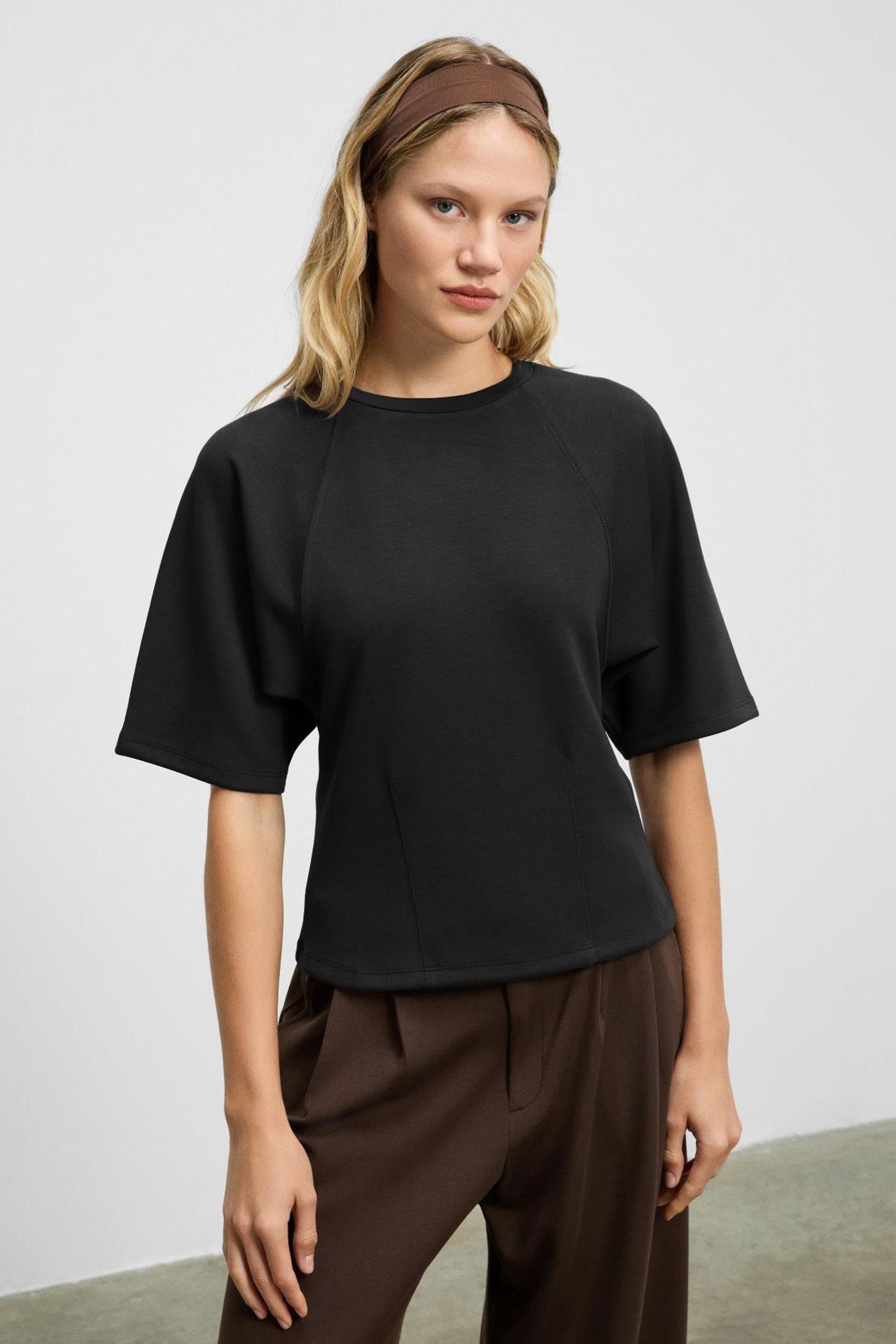GRIMELANGE Long-Sleeve Pull-On Blouse 3