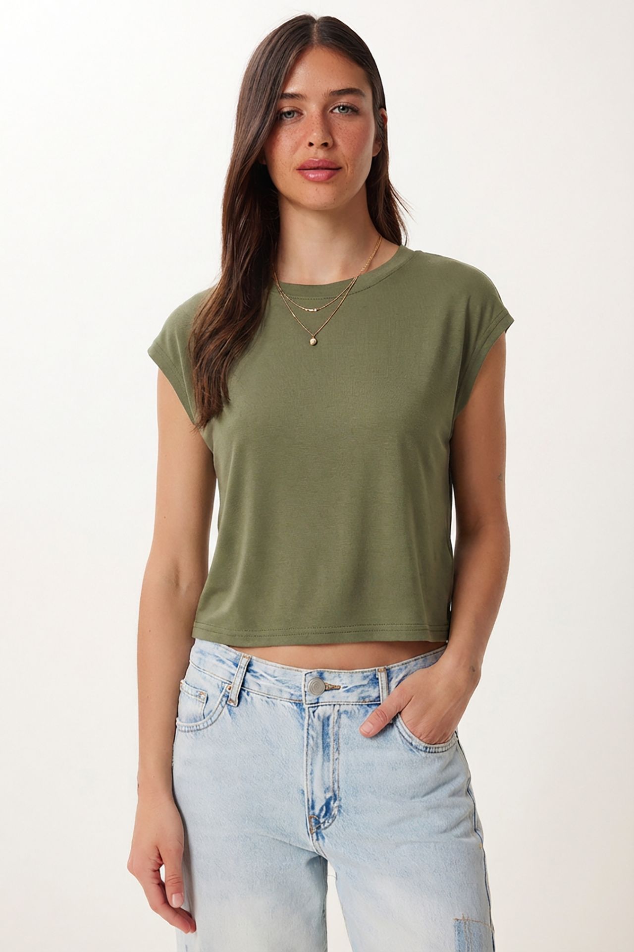 ISTANBUL Women's Crew Neck Short-Sleeve T-Shirt 2
