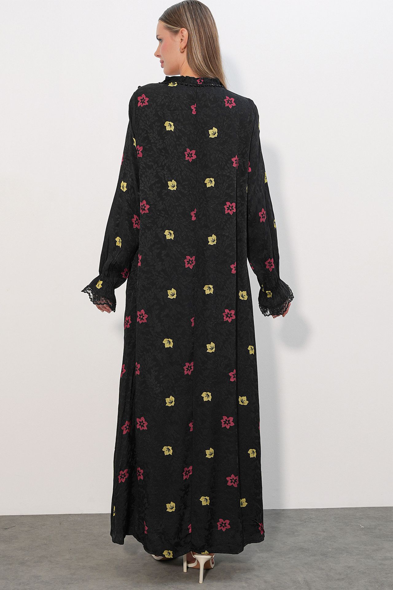 BDART Women's Floral V-Neck Maxi Dress 6