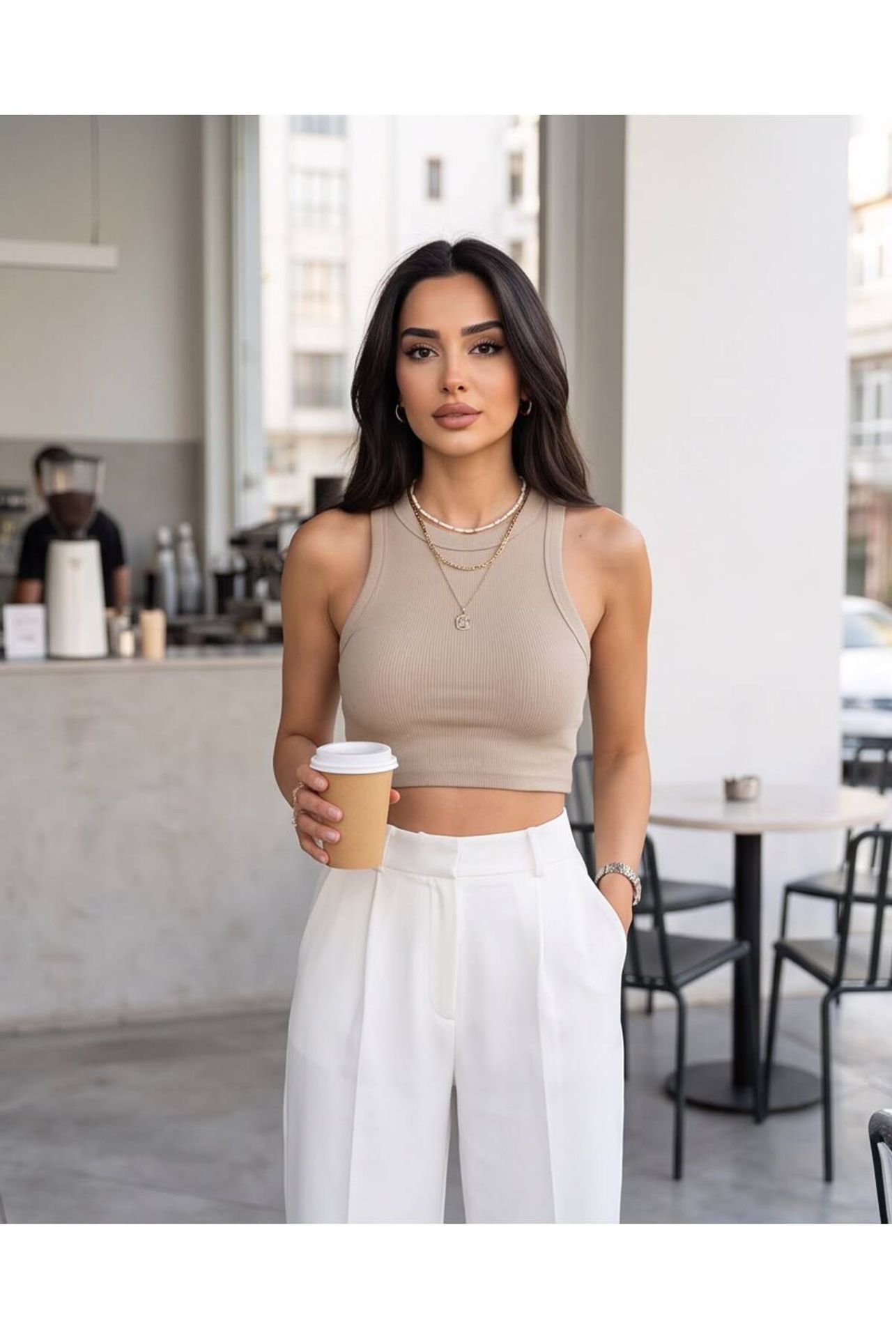 RYVAN Kadın Crop Top 1