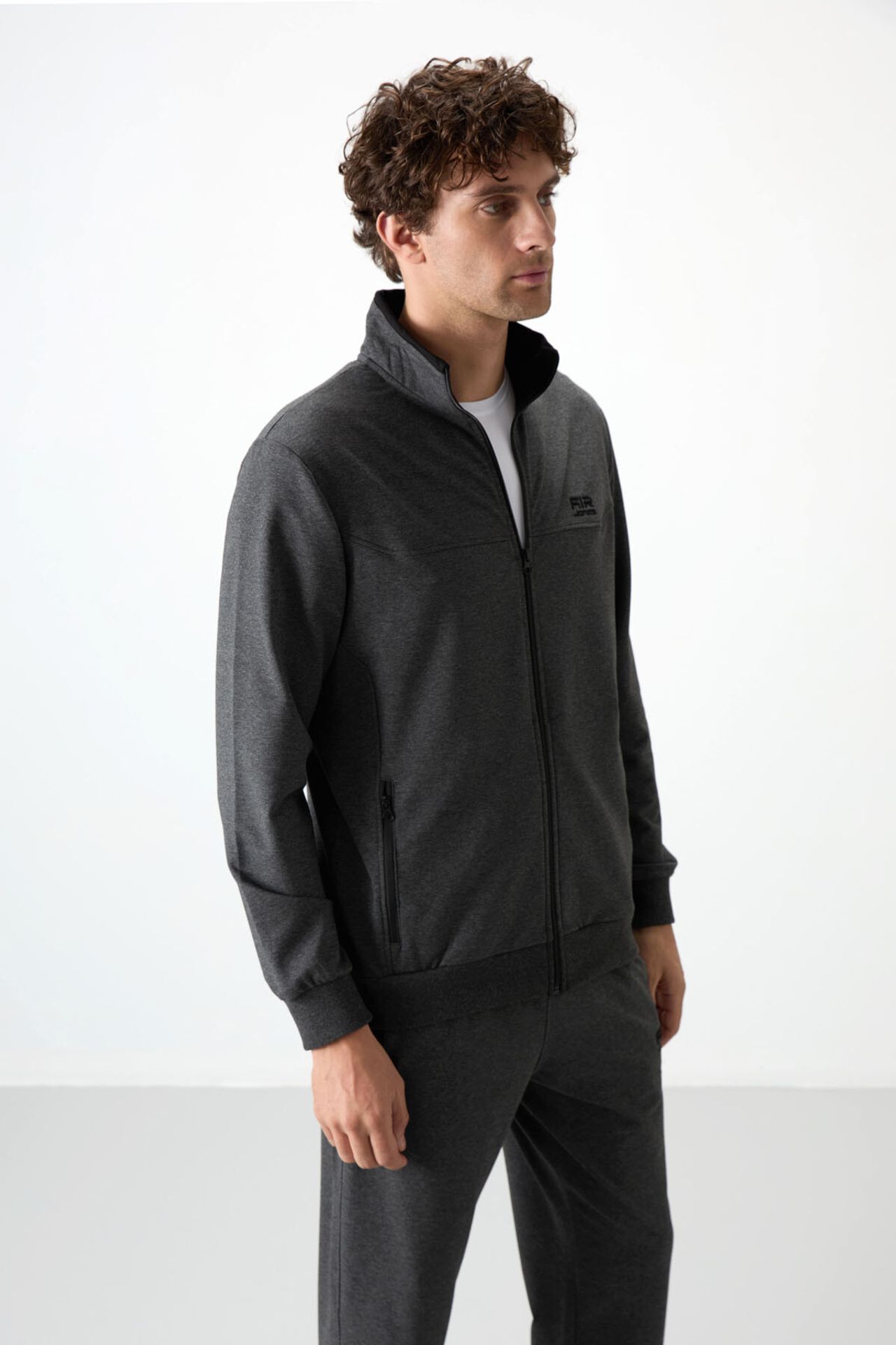 TOMMY Men's Knit Fleece Sweatshirt And Pants Set 2