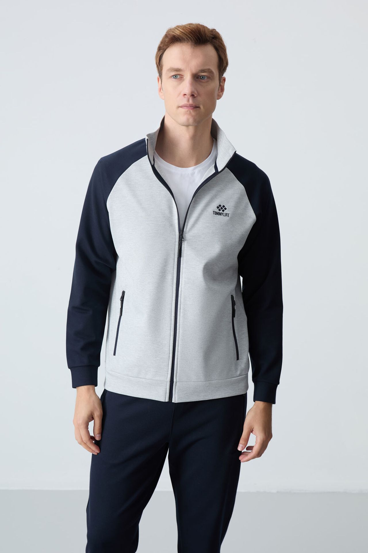 TOMMY Men's Color-blocked Knit Active Set 6