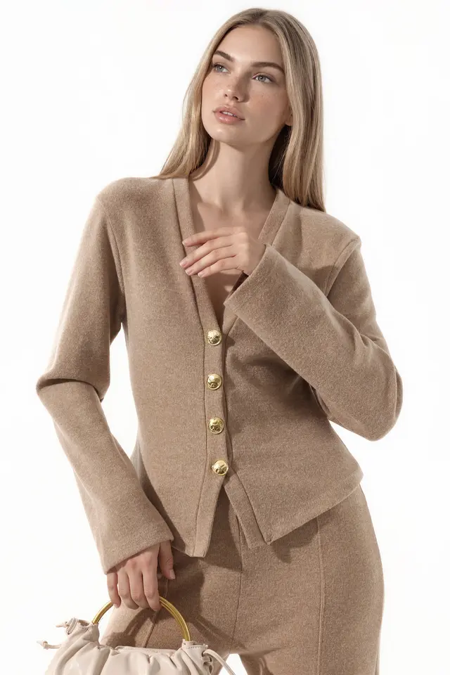 BUSEM Cotton-Blend Cardigan