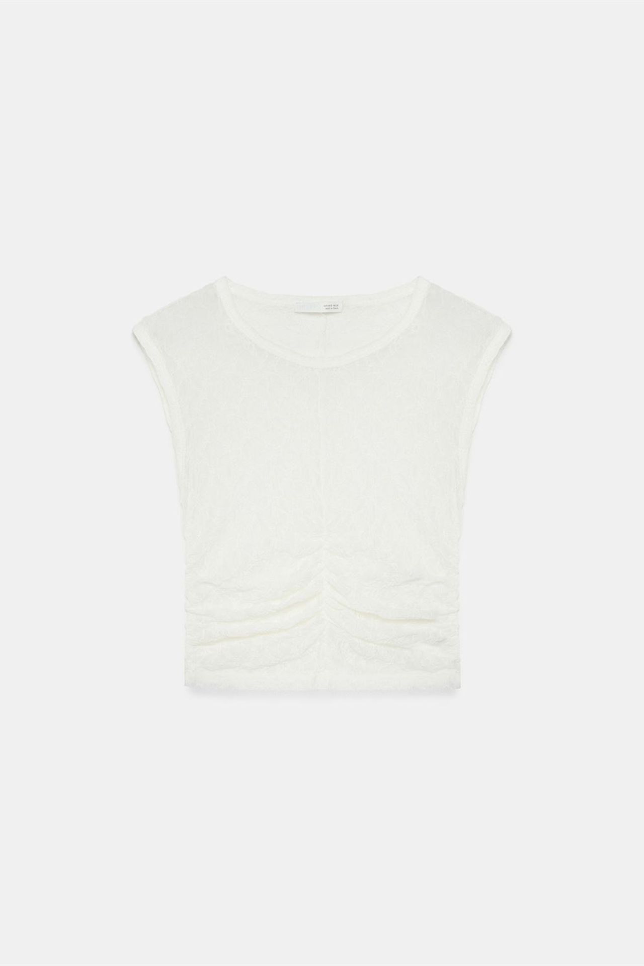 DILVIN Sleeveless Lace Ribbed Blouse 5