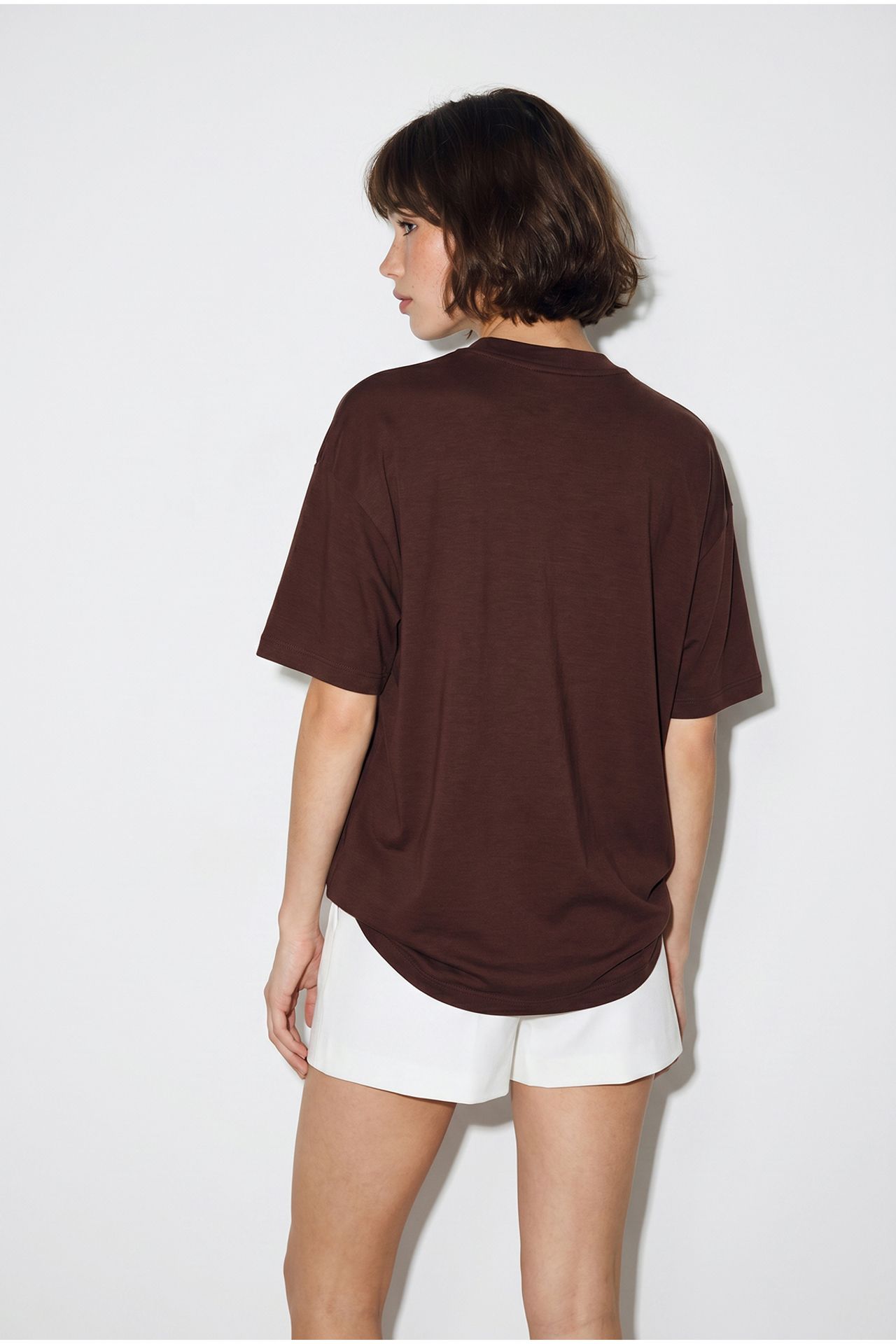 LUCCI Women's Cotton Elastane T-Shirt 6