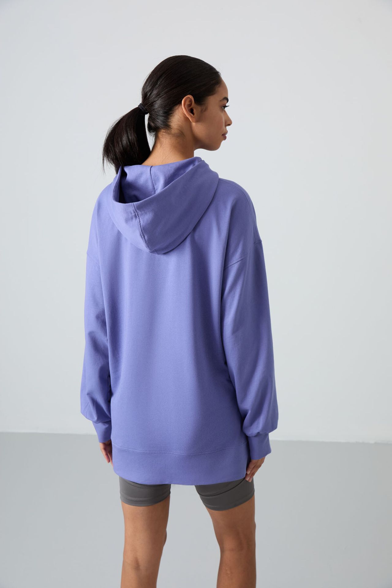 TOMMY Oversized Printed Hooded Sweatshirt 6