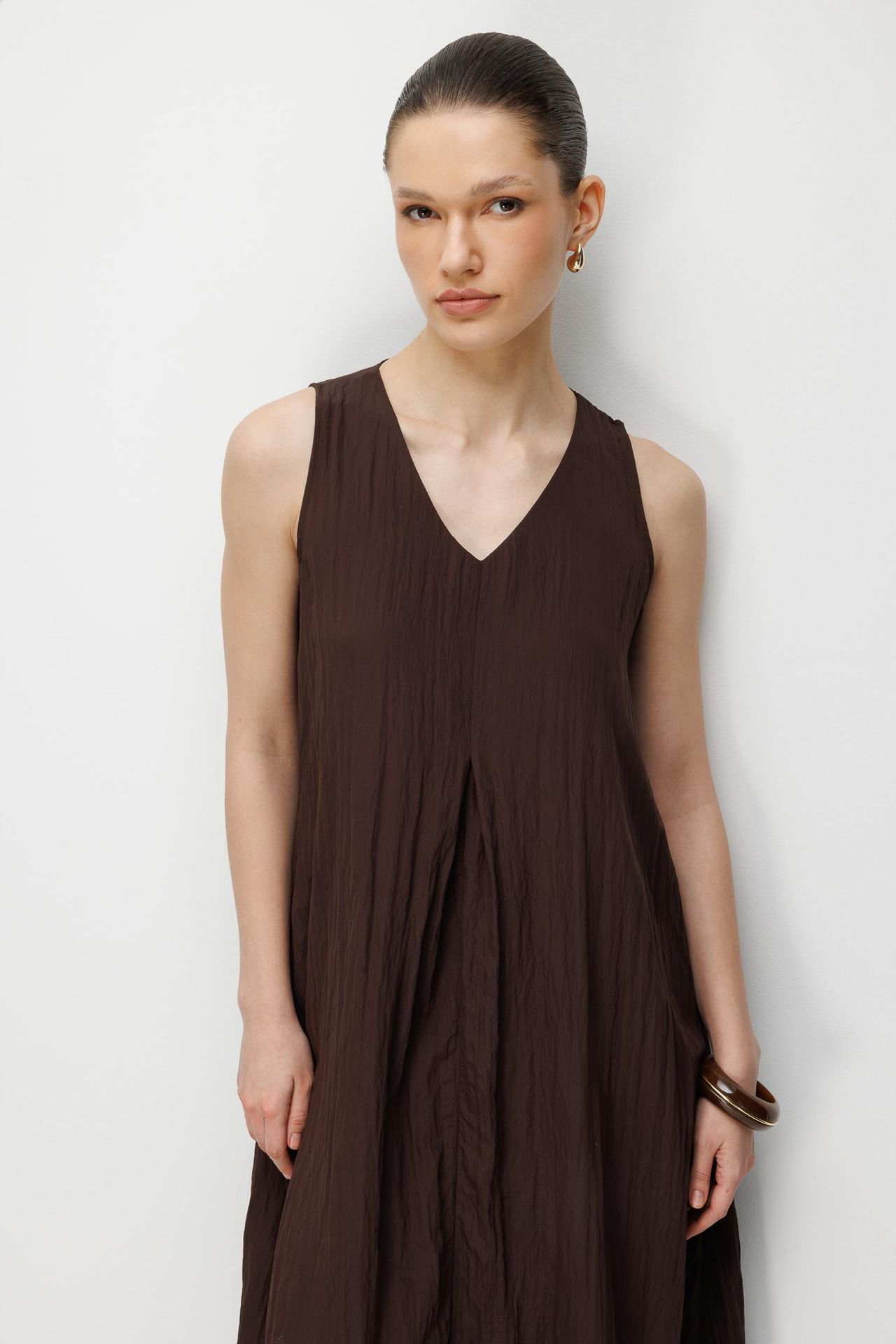Mixray V-Neck Maxi Dress 5