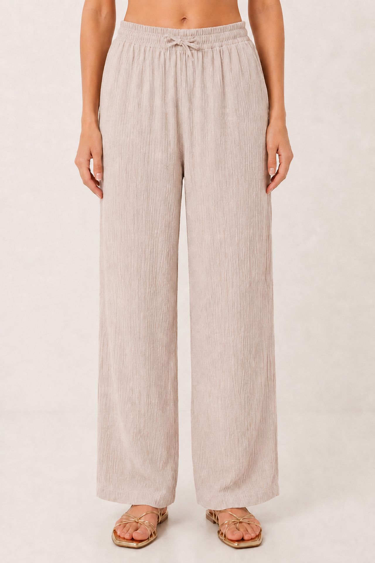 ISTANBUL High Waist Wide Leg Two-Piece Co-ord Set with Shirt Collar 6