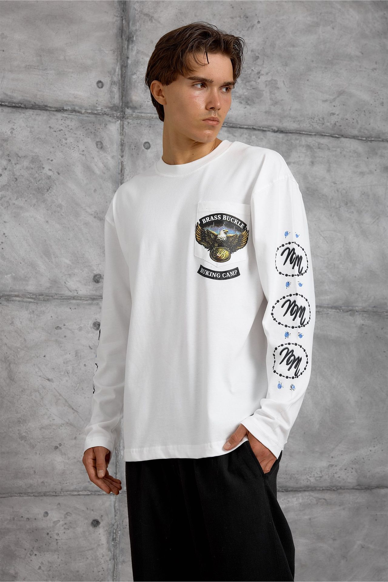 NOMARC Rahat Bisiklet Yaka Sweatshirt 1