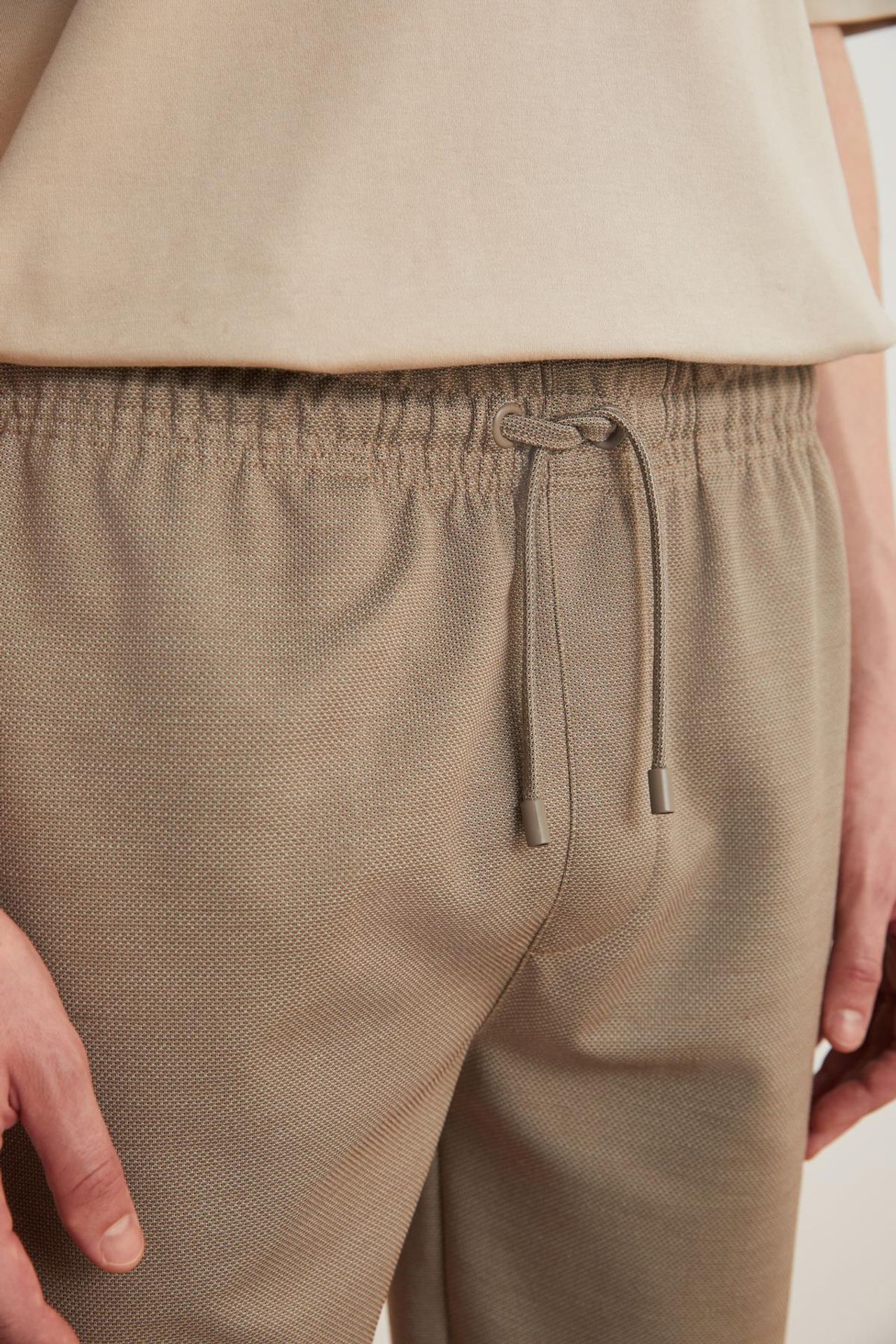 GRIMELANGE Düz Paça Büzgülü Pantolon 3