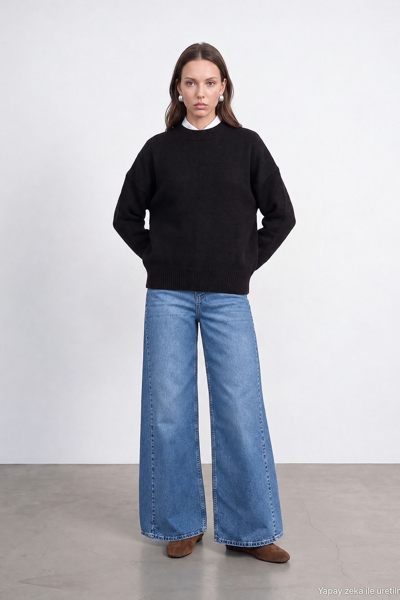 DILVIN Women's Knit Sweater 4