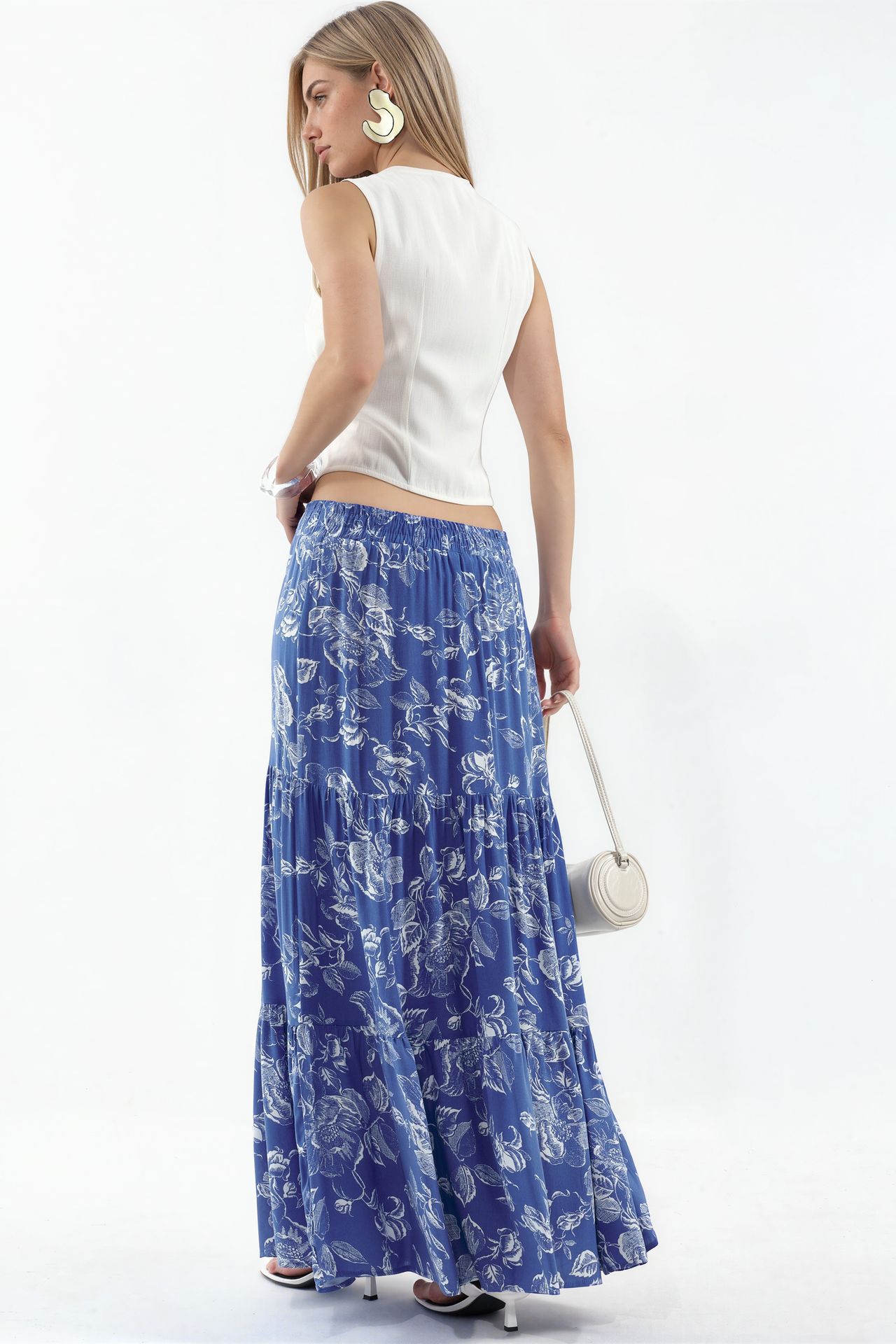 BDART Maxi Patterned Relaxed Fit Skirt 3
