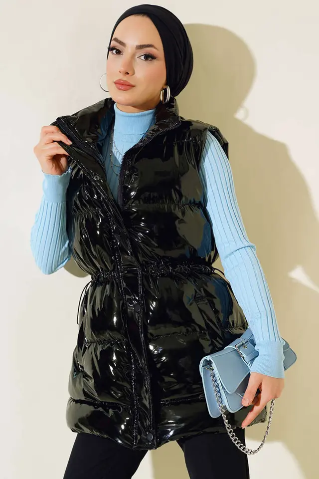 BDART Shiny Puffer Vest