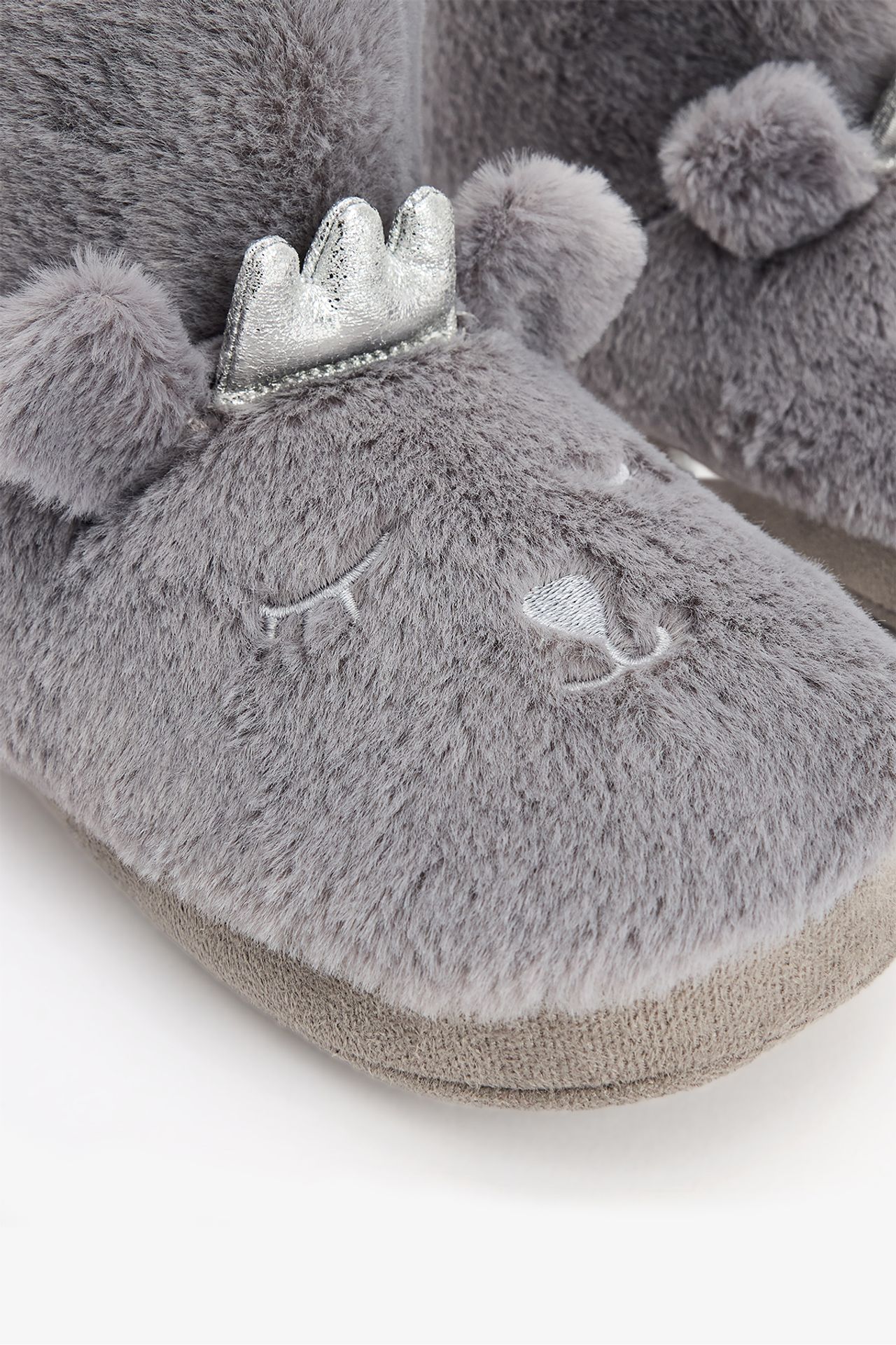 PENTI Animal Embroidered Softy Home Booties 3